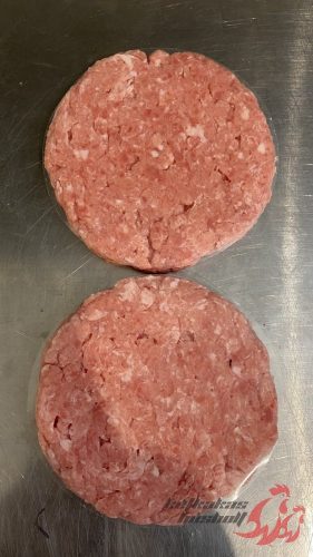 Bánh hamburger thịt lợn