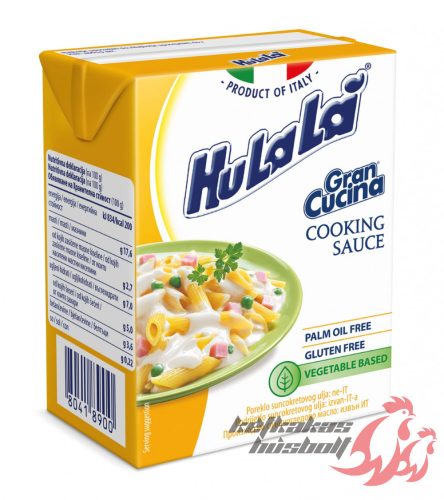 Hulala Gran Cucina gluténmentes főzőkrém 200ml